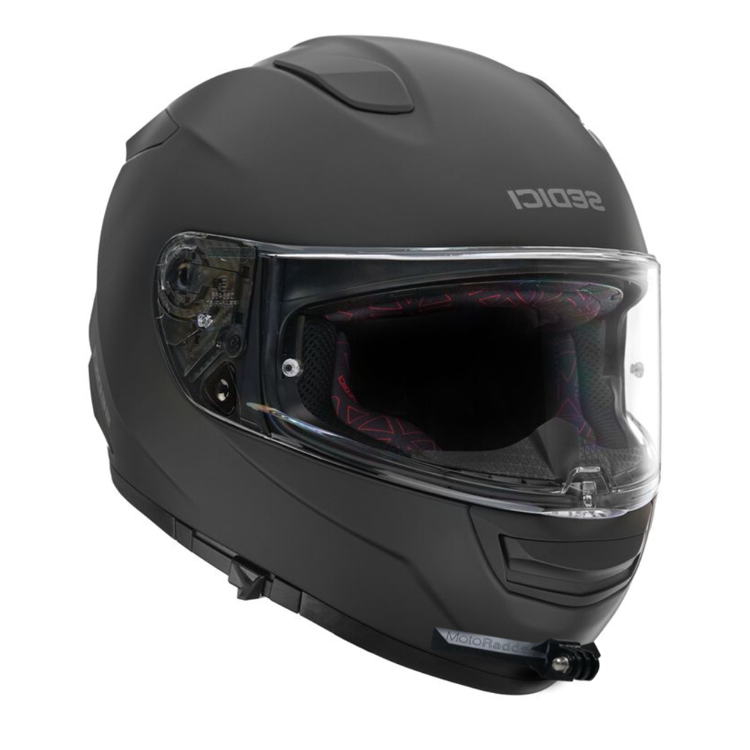 Sedici Strada 3 chin mount on helmet