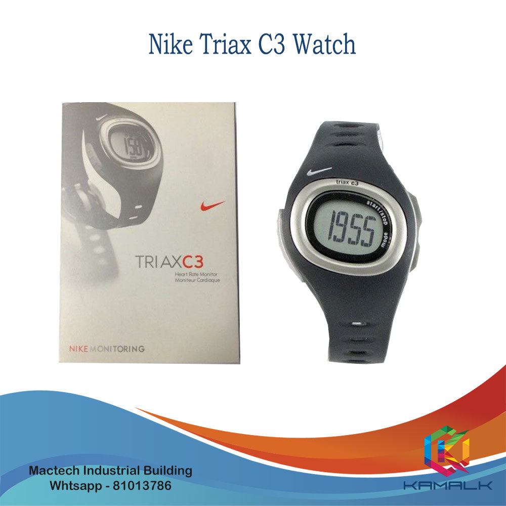 Nike Triax C3 Heart Rate Monitor Watch 