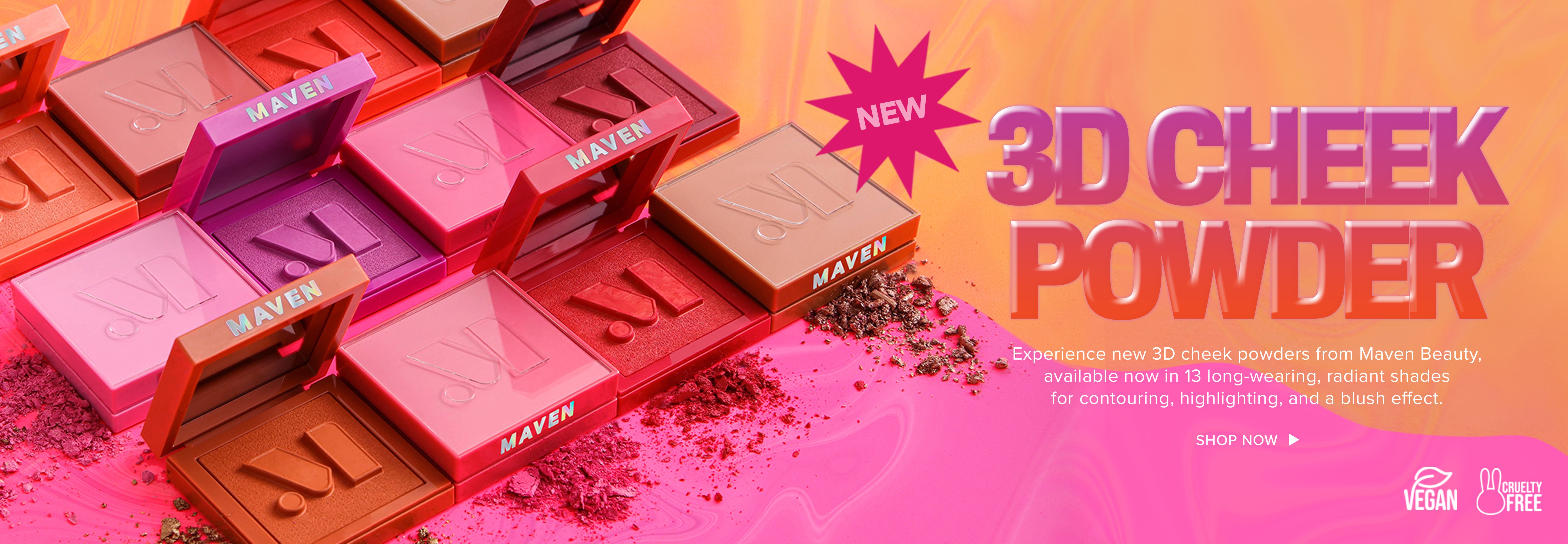 Maven Beauty is pro-level makeup for everyone - for the dreamers & the doers.