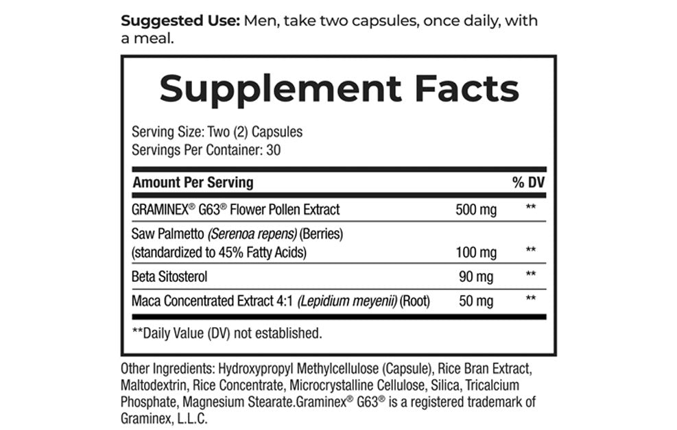 P500X ingredients