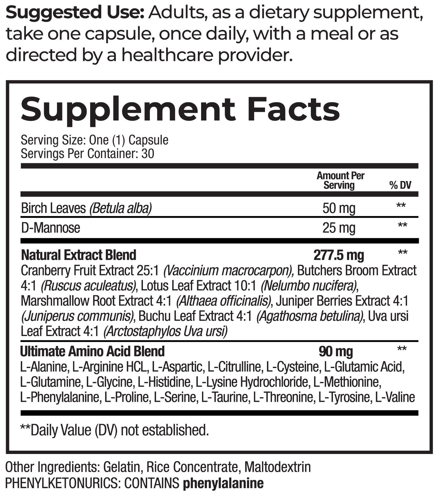 ultranol ingredients