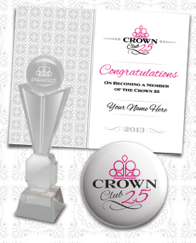 Crown Club 25 - Paparazzi Jewelry award
