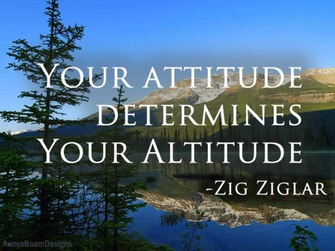 Your Attitude Zig Ziglar Quote