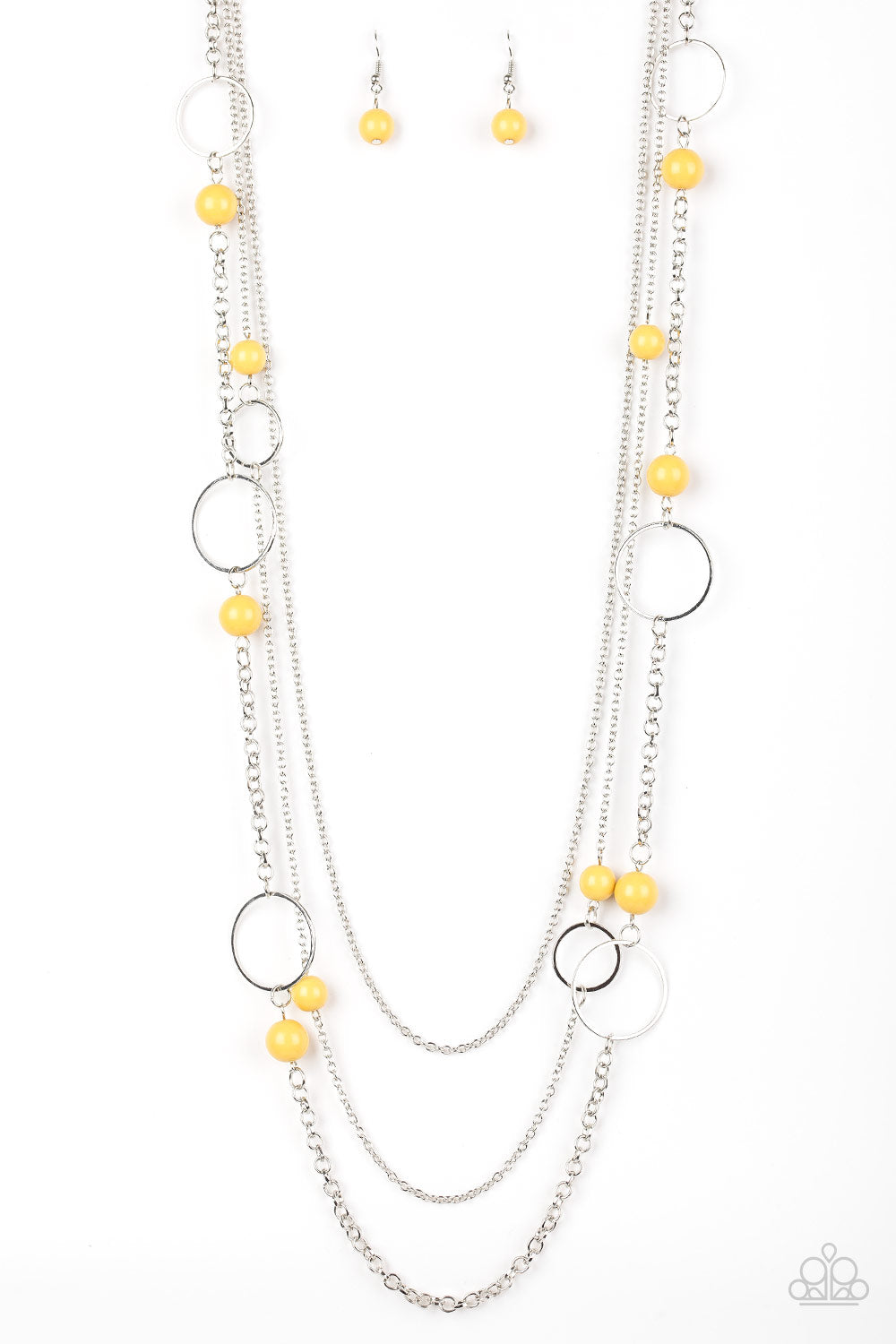 yellow necklace