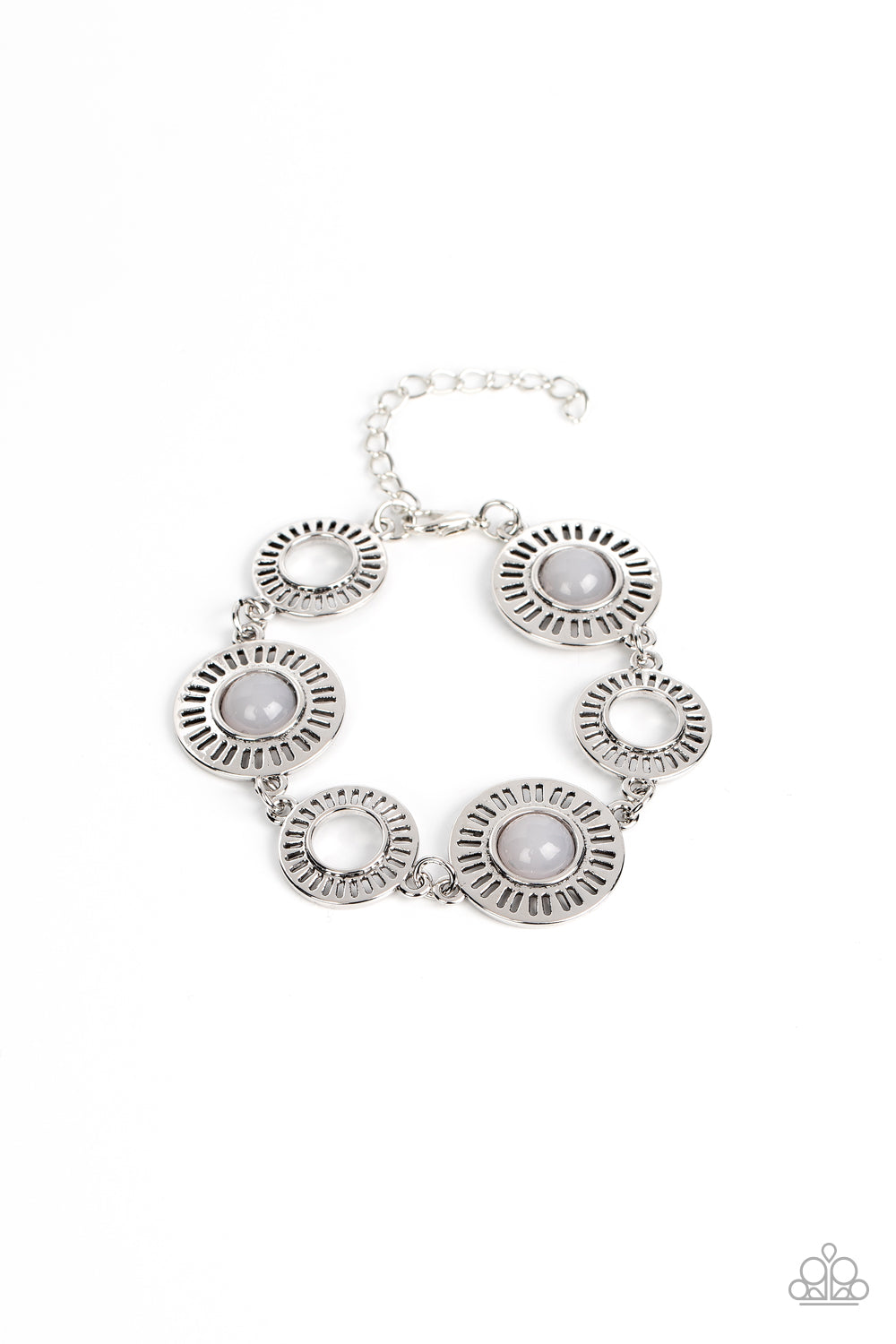 Coastal Charmer - silver - Paparazzi bracelet – JewelryBlingThing
