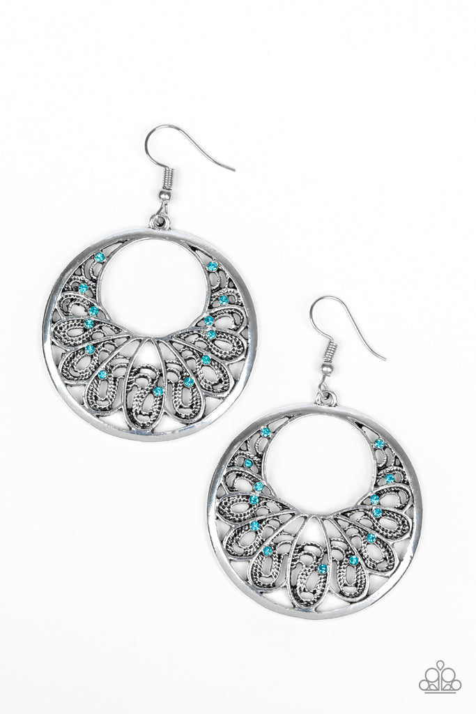 Fancy That - blue - Paparazzi earrings – JewelryBlingThing