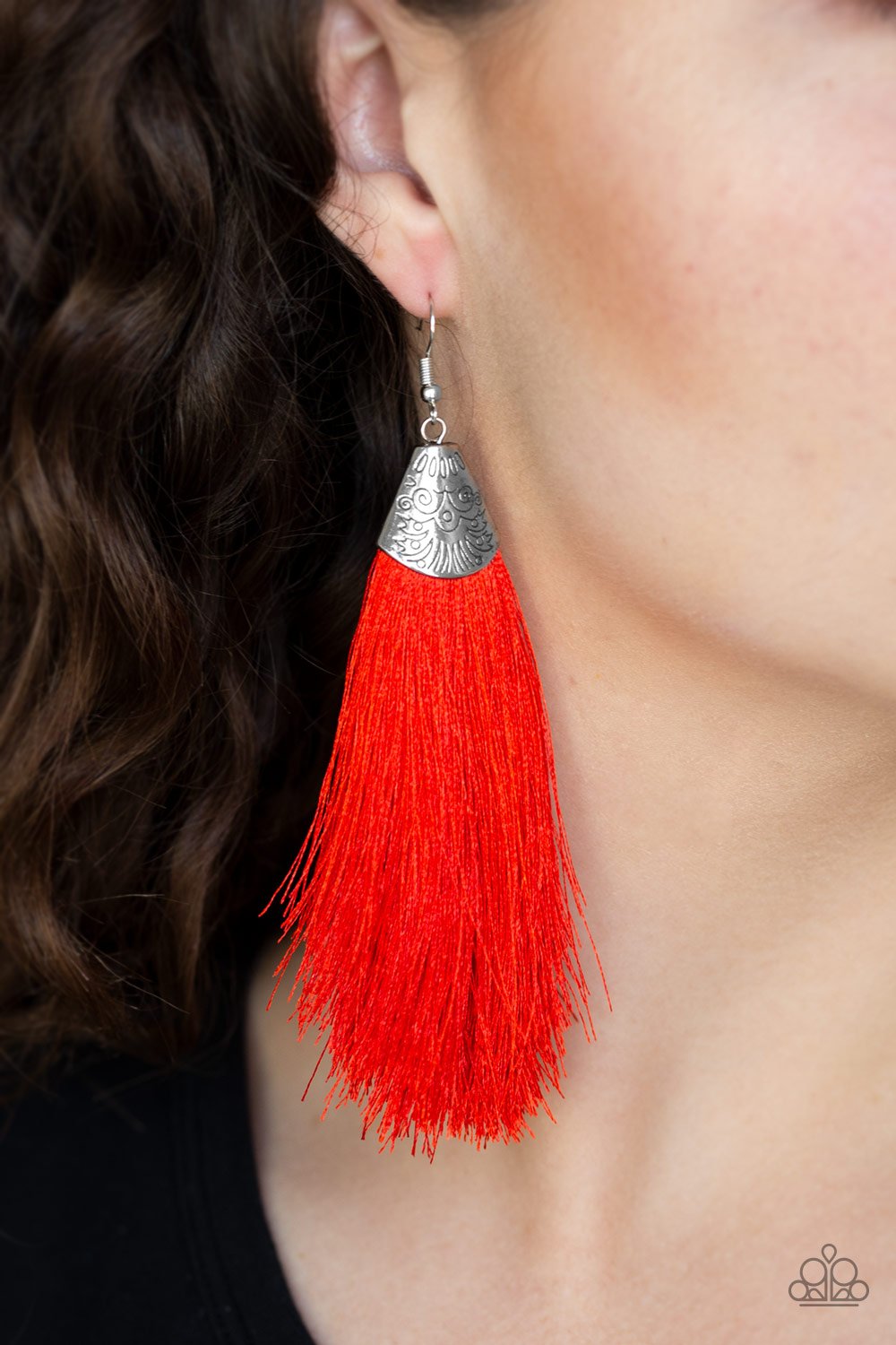 Trendy Tassel Earrings - Red Tassel Earrings - Fringe Earrings - Lulus