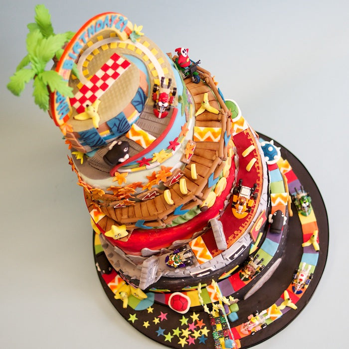 Mario Cart Cake – Klein's Bakery & Café