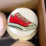 Converse Chuck Taylor cupcake