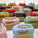 Roberts Radios mini cakes