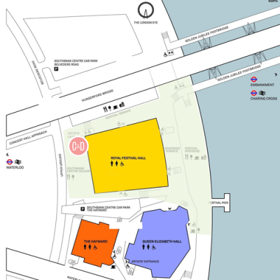 South bank festival map