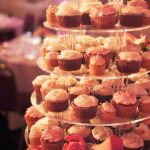Vintage glam wedding cupcakes