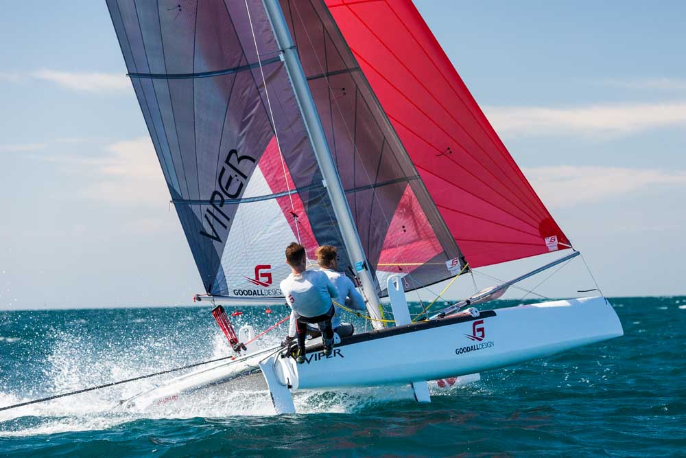 viper f16 catamaran for sale