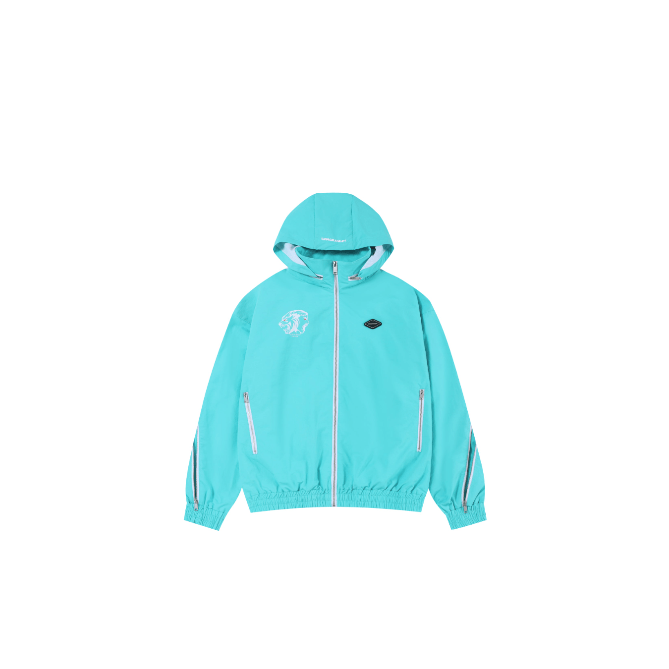 Mint / White NPT Simba La Rue Zip Track Top - dropout product image