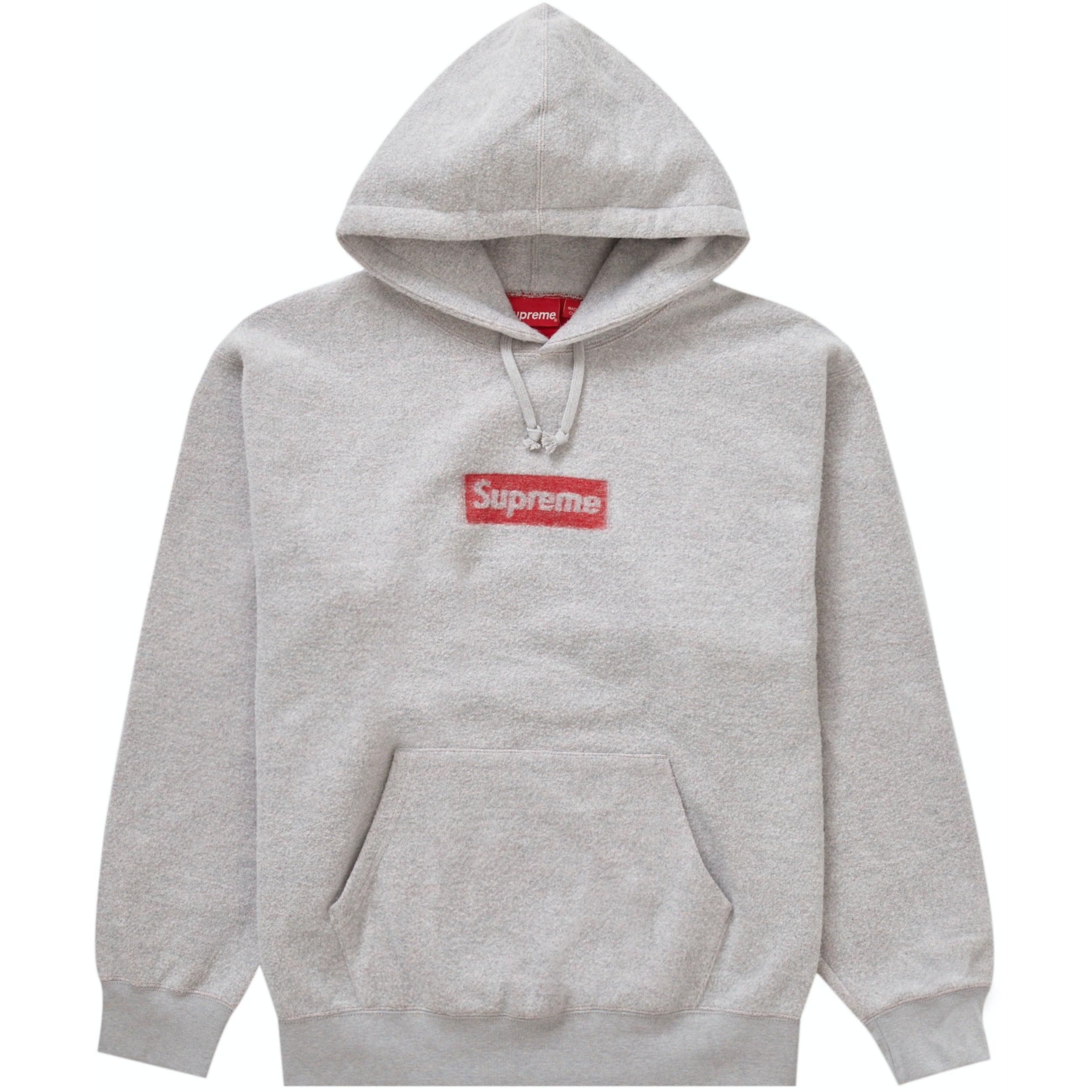 Supreme box logo sales hoodie sage