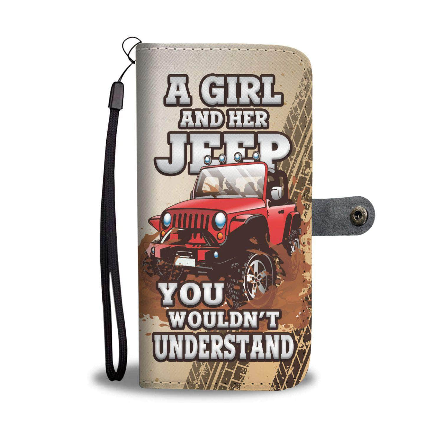 PINK JEEP GIRL 2 iphone case