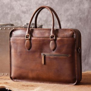 leather briefcase