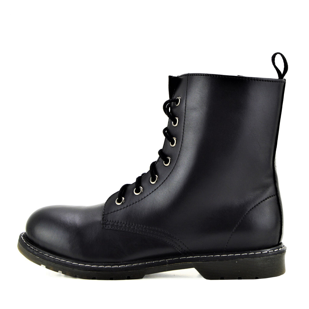 retro combat boots