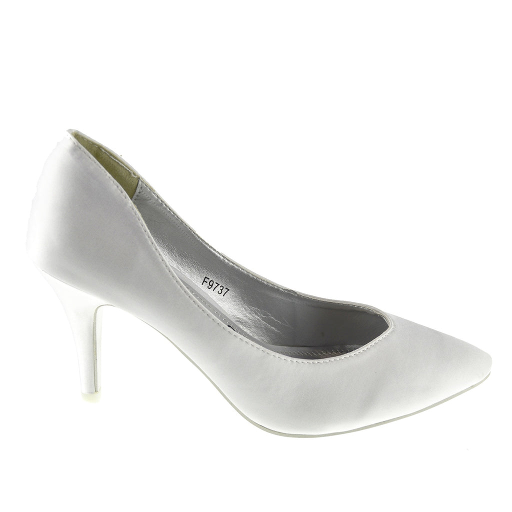 ladies white court shoes