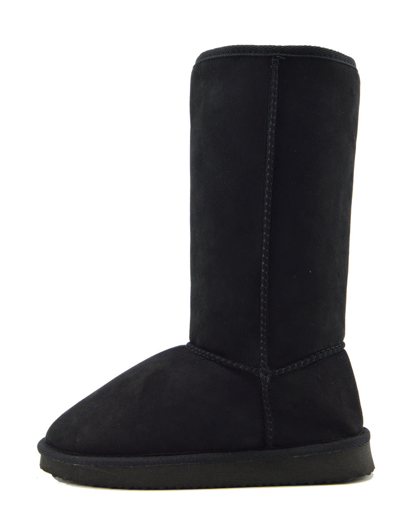 mid calf fur lined boots