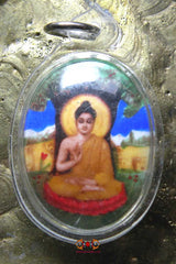 Amulette du bouddha sakyamouni.