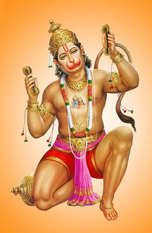 Hanuman le dieu singe.
