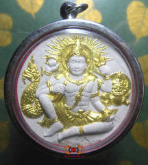 Amulette thai de shiva phra issuan.