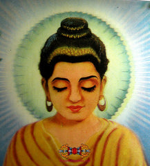 Carte postale bouddha ancienne.