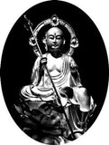 Bouddha ksitigarbha.