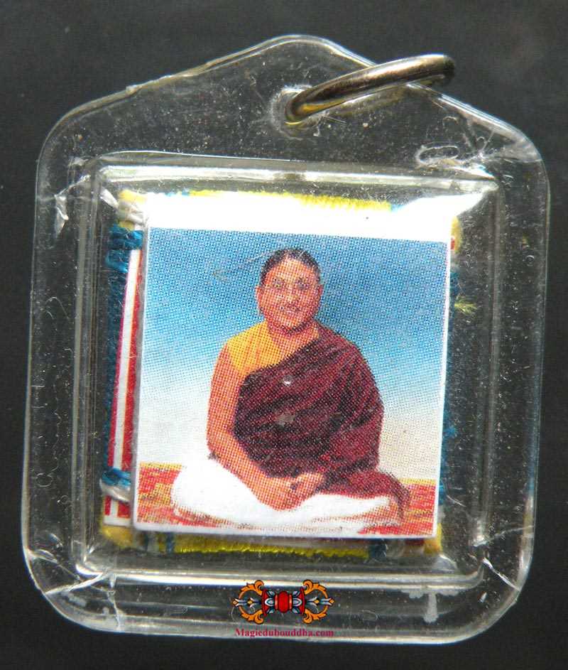 Amulette Yantra bénie par Sa Sainteté Sakya Trizin - Manjushri Sungkhor