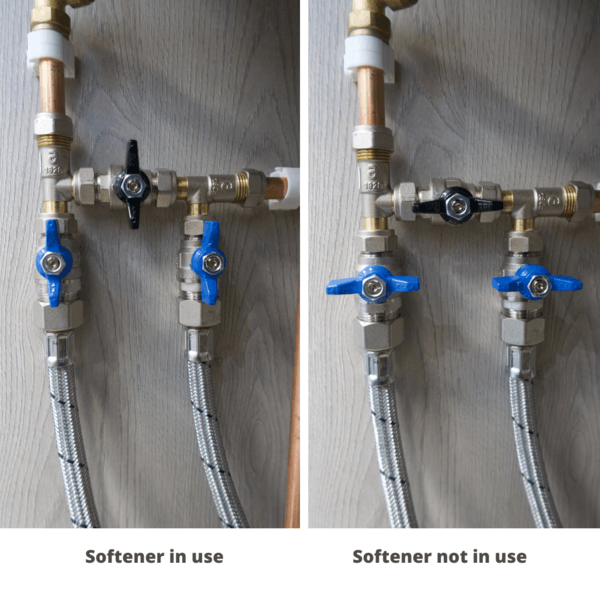how to bypass a water softener