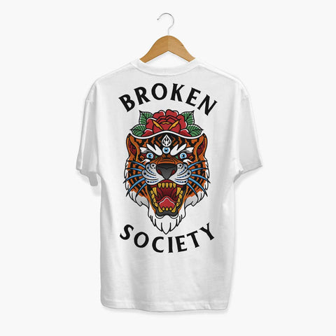 tiger rose t-shirt