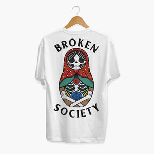 Russian Doll T-shirt (Unisex)-Tattoo Clothing, Tattoo T-Shirt, N03-Broken Society