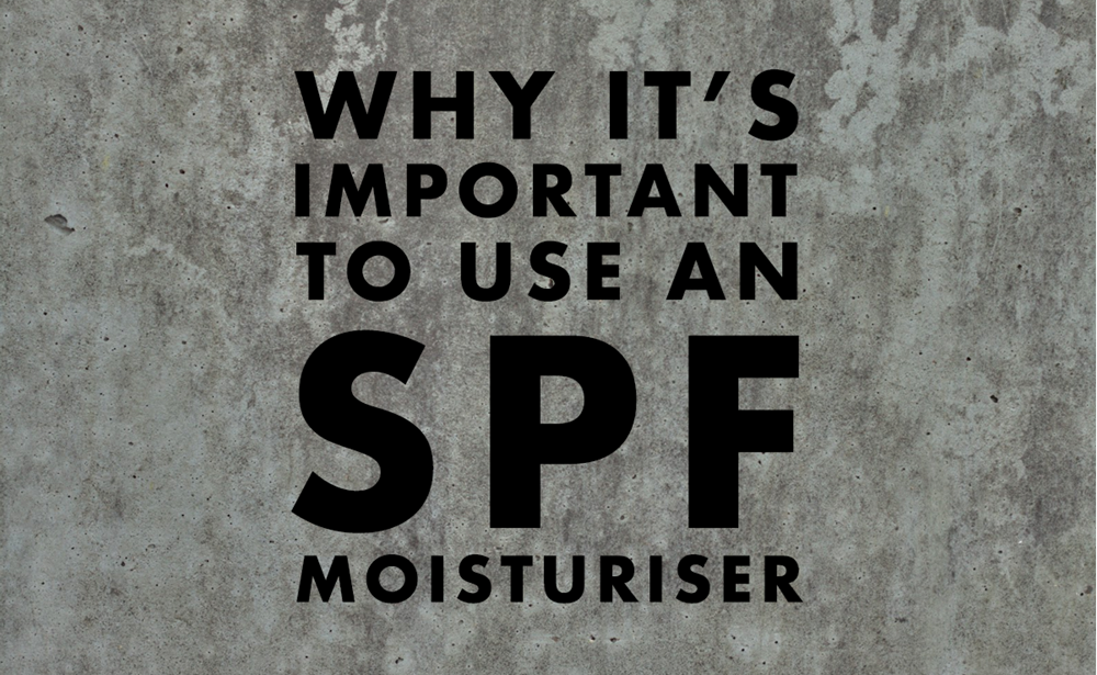 Title image 'Why it's important to use an SPF moisturiser'