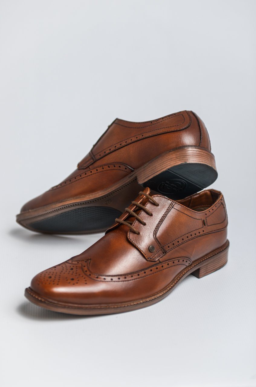 Lambretta Tan Leather Shoes – Hewlett \u0026 Co