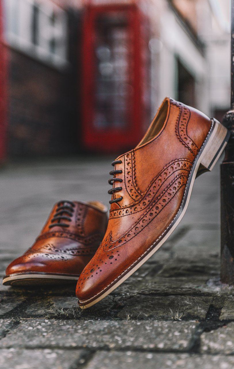 leather brogue