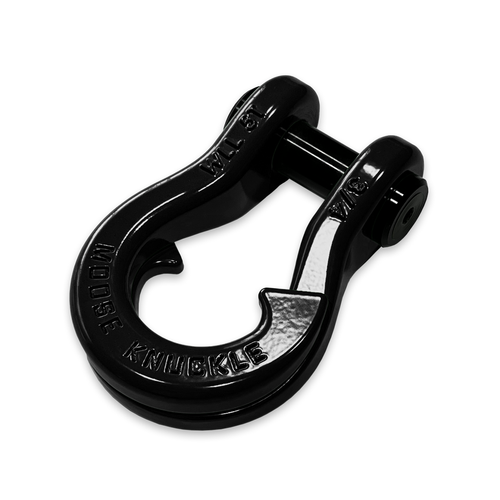 Jowl D-Ring Tow Recovery Shackle | Black Hole | Moose Knuckle Offroad ...