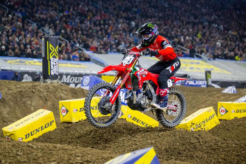 Team HRC 2024 Supercross Detroit Chance Hymas