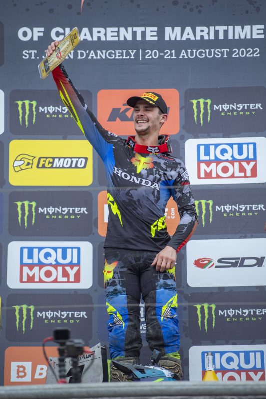 Gajser French MX GP Overall Win 2022
