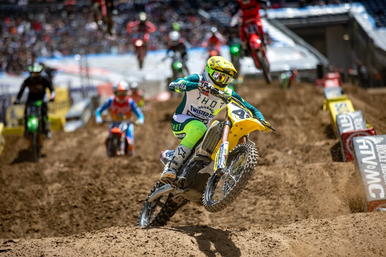 Brandon Hartranft (#41) – finished 11th overall in the 450cc premiere class.