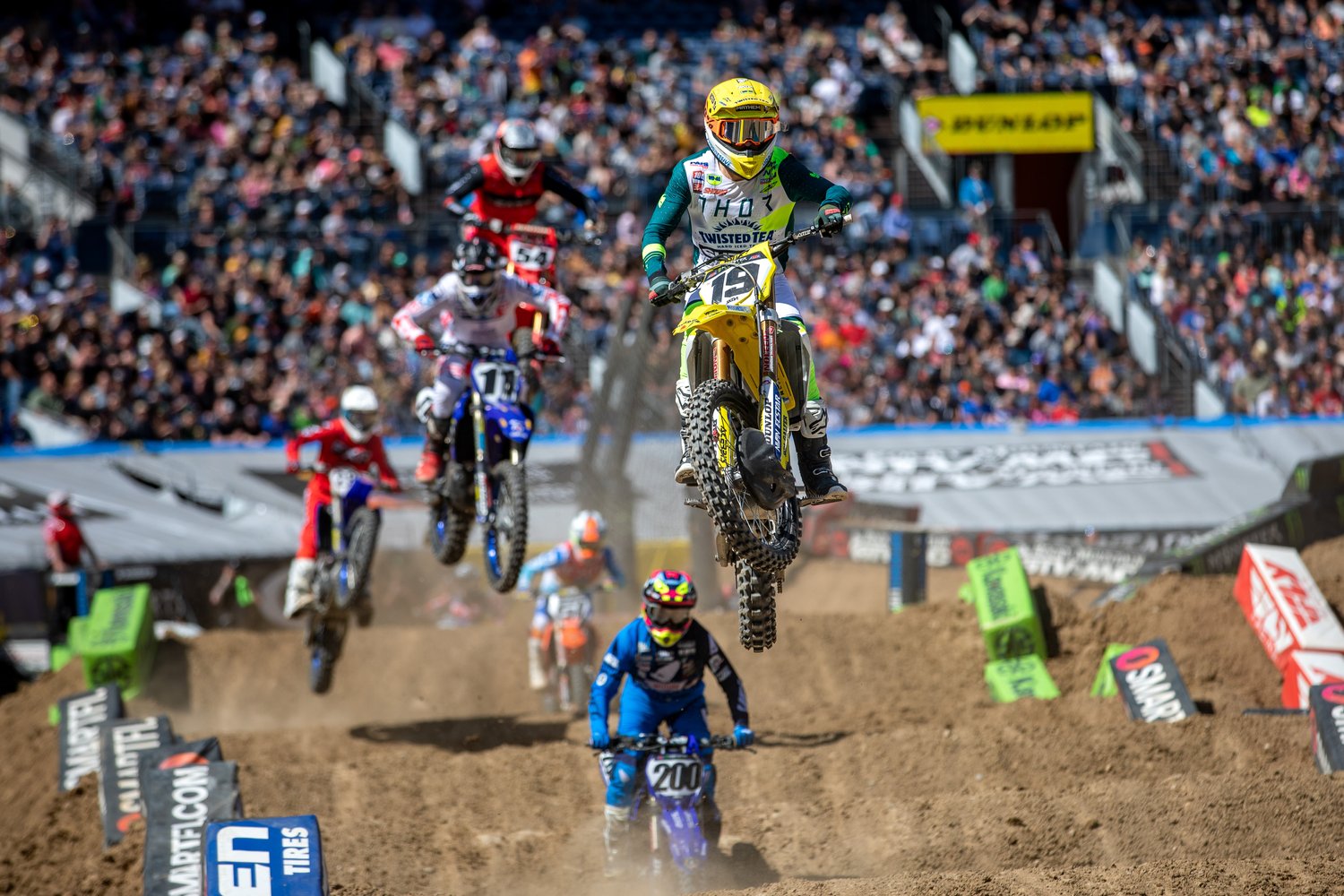 Justin Bogle #19 – looks to finish out strong in the series final.
