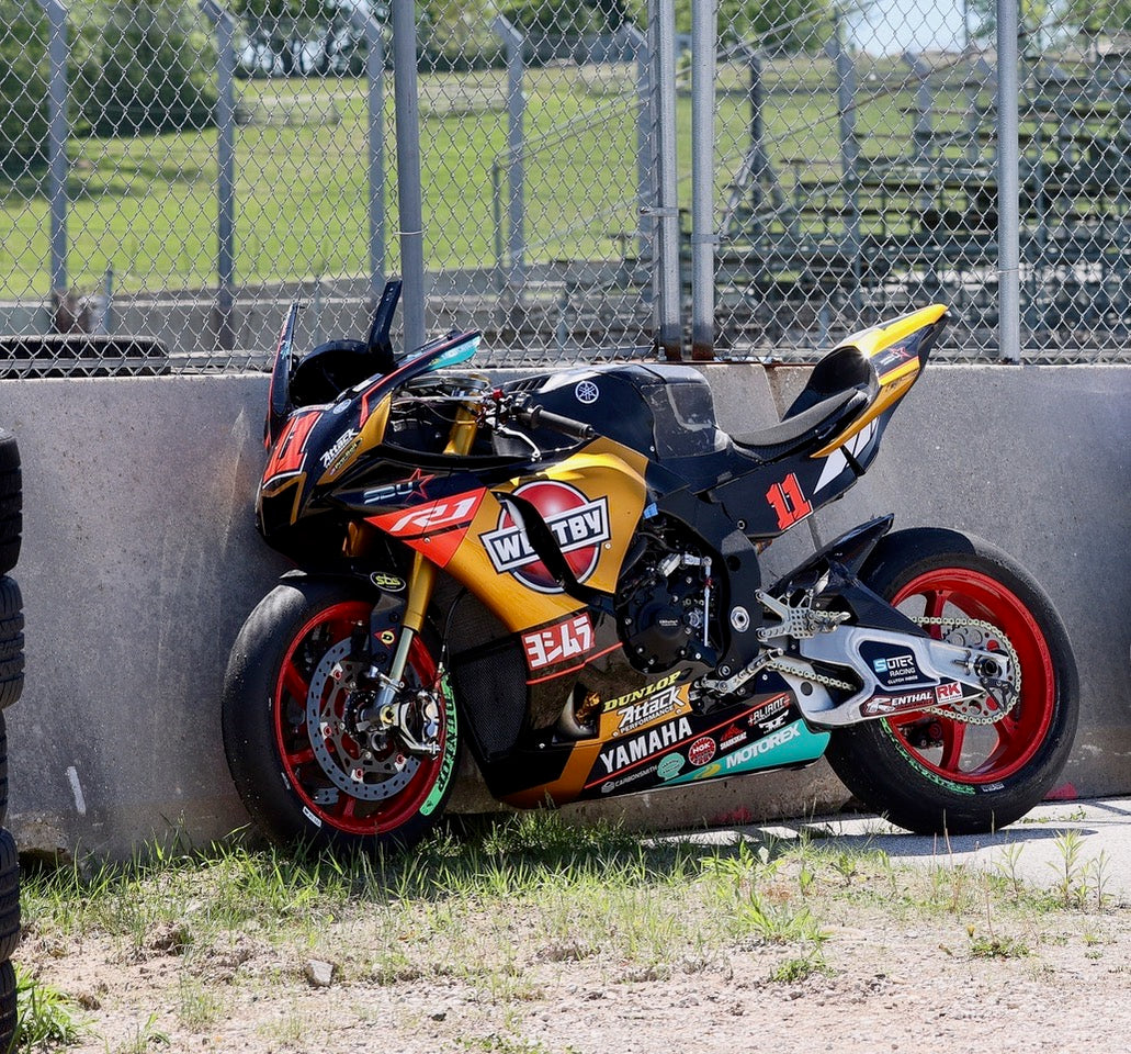 Westby Racing 2020 Road America Scholtz crash out