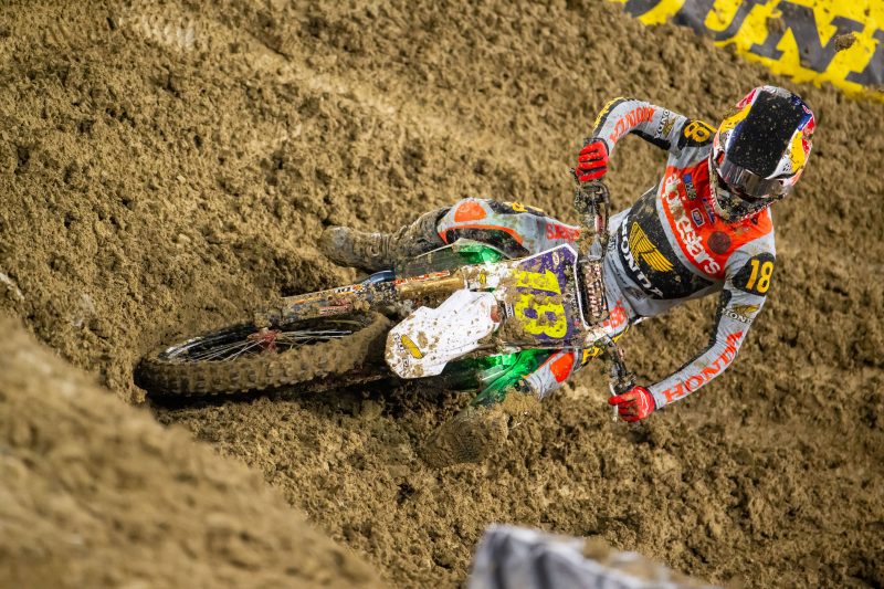 Team HRC Supercross 2024 San Diego Jett Lawrence