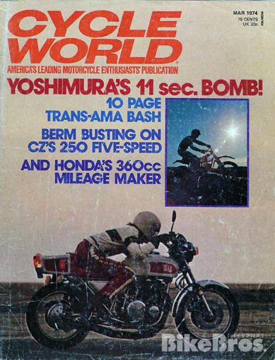 Cycle World Cover 1984