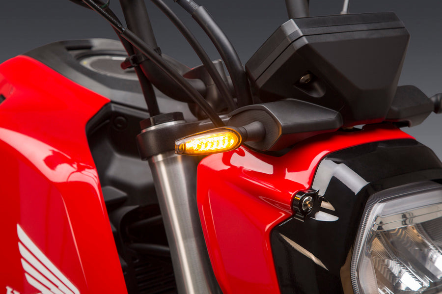 YOSHIMURA HONDA GROM 202223 Front Turn Signal Mount Plates Yoshimura