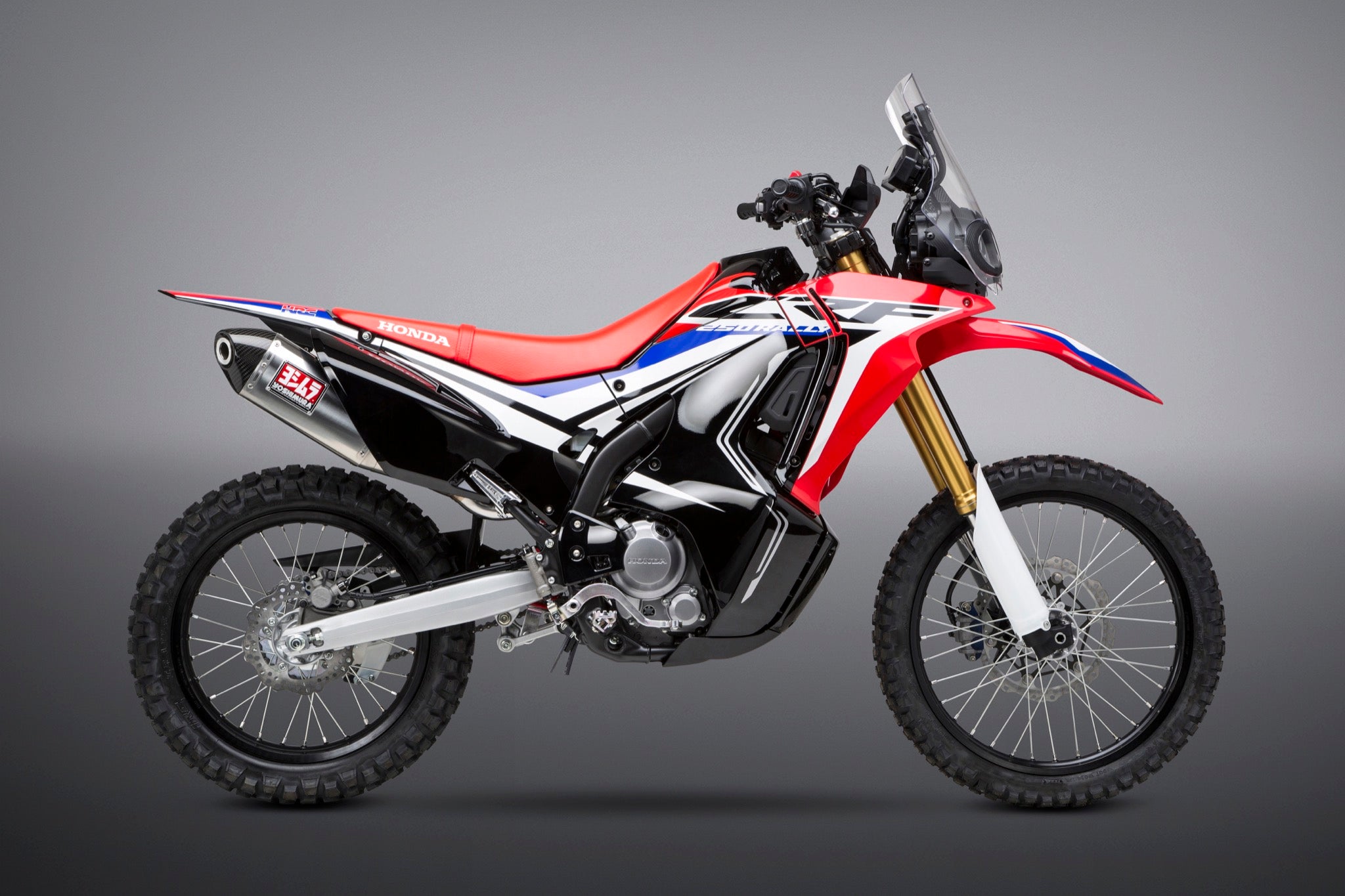 Yoshimura Crf250l Rally 17 Rs 4 Stainless Exhaust Stainless Muffler Yoshimura R D Of America Inc
