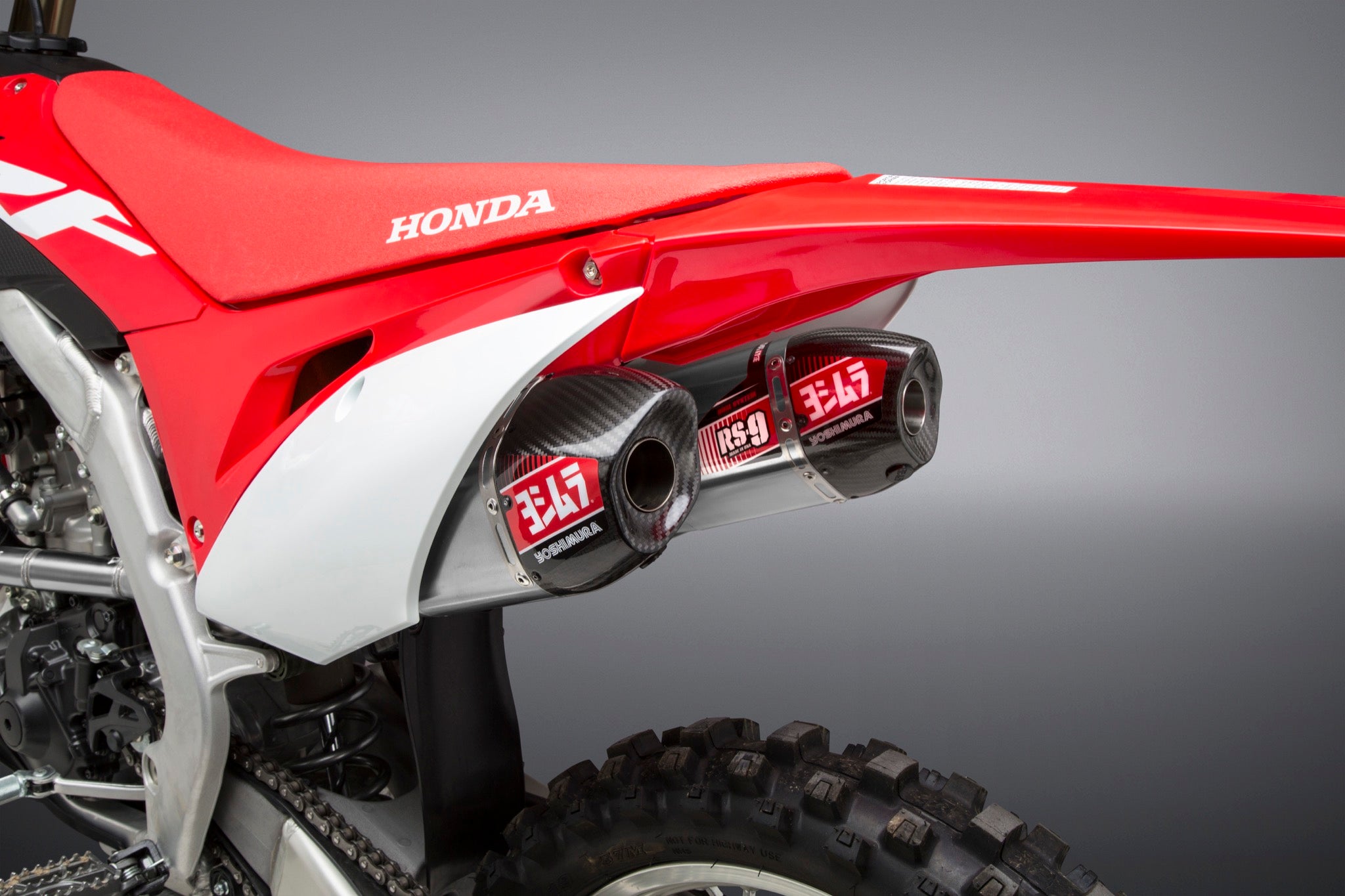 Dual Exhaust Honda CRF250R RX 2018 2021 Yoshimura RS9T Complete Full