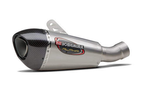 Yoshimura ZX-6R 19-23 AT2 Stainless 3/4 Exhaust System, w 