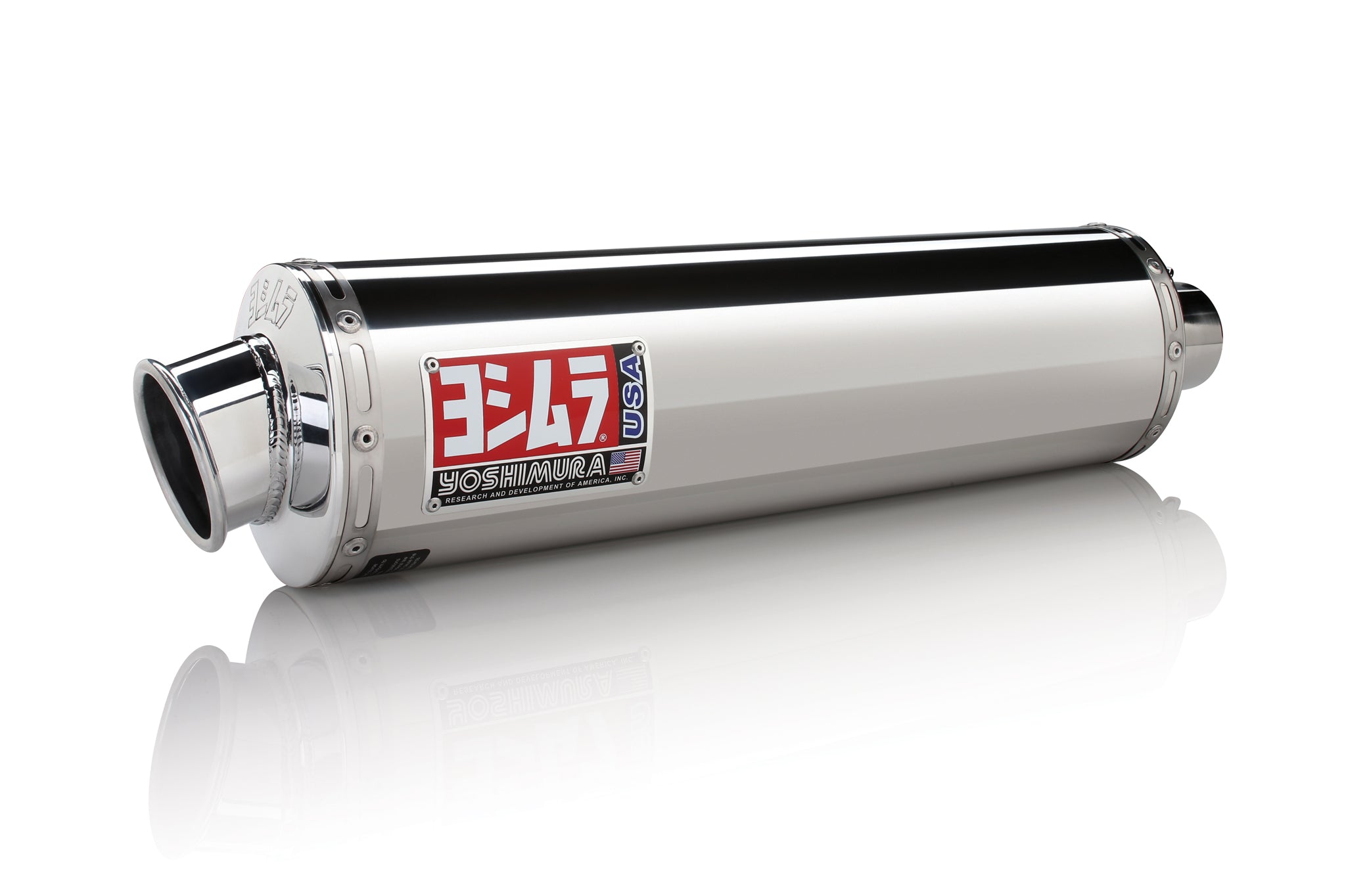 Yoshimura ZRX1200 2001-05 RS-3 Bolt-On Exhaust Stainless Muffler – R&D of America,