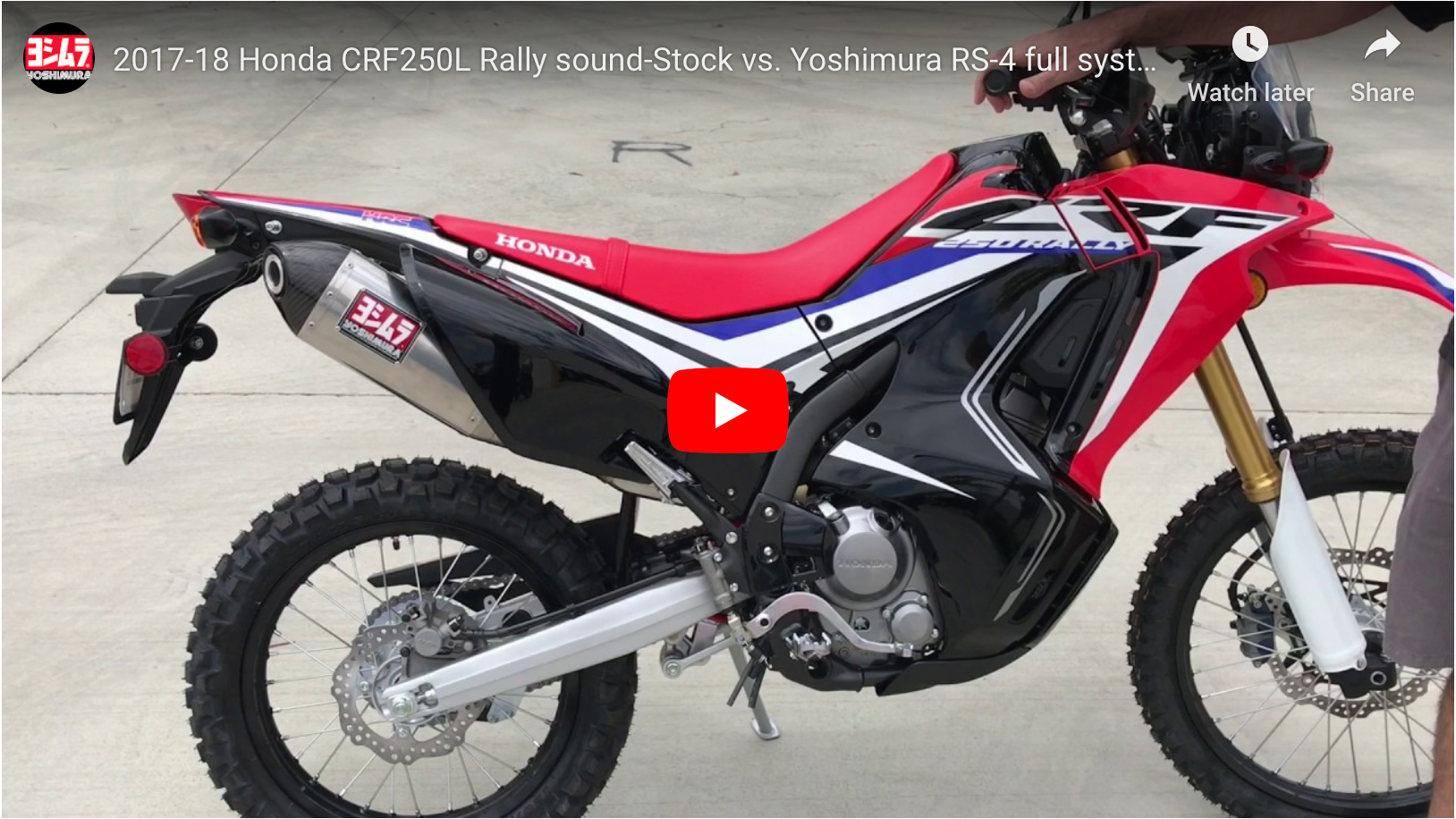 2019 honda crf250l